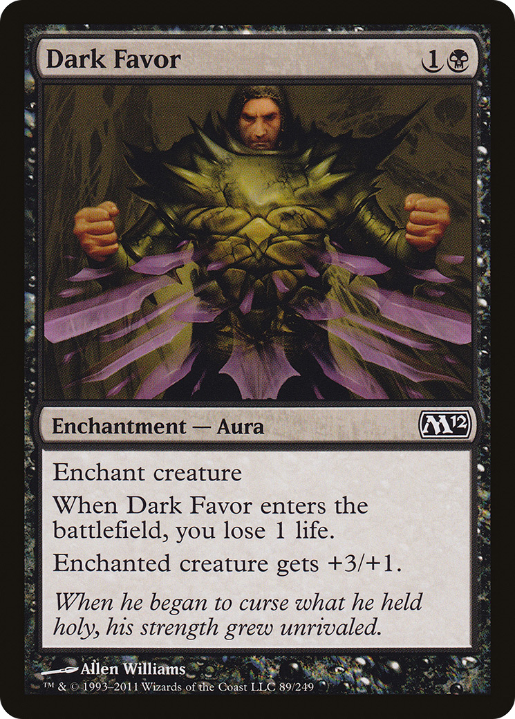 Dark Favor Card Image