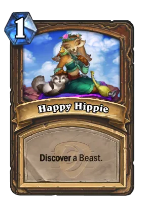 Happy Hippie Card Image