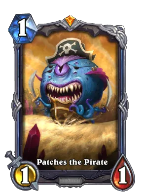 Patches the Pirate Signature Card Image