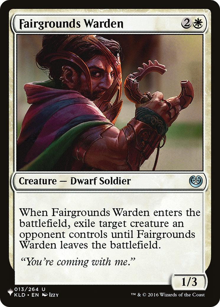 Fairgrounds Warden Card Image