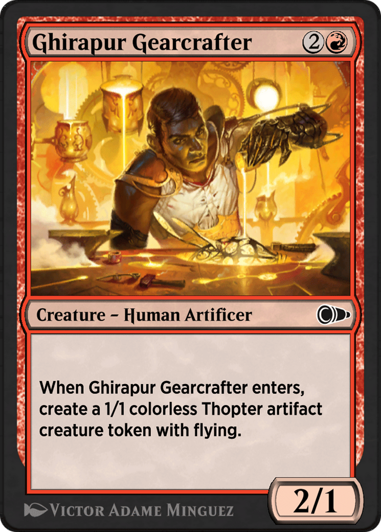 Ghirapur Gearcrafter Card Image