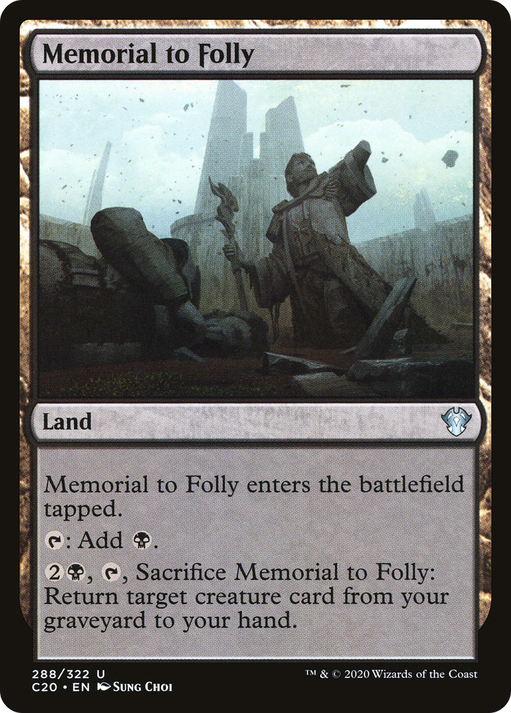 Memorial to Folly Card Image
