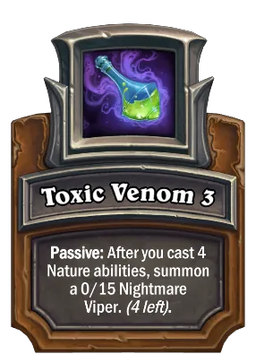 Toxic Venom 3 Card Image