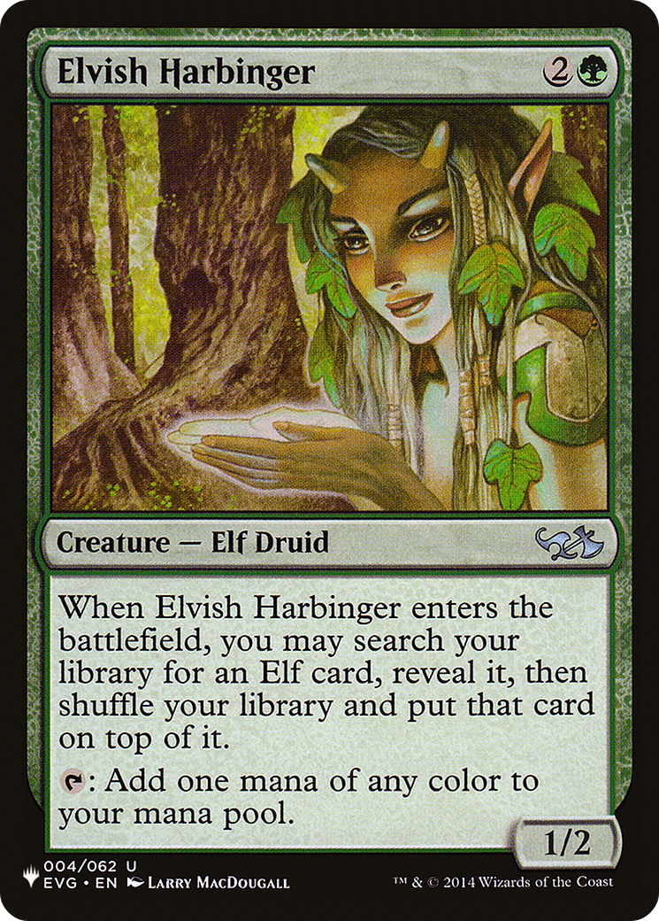 Elvish Harbinger Card Image