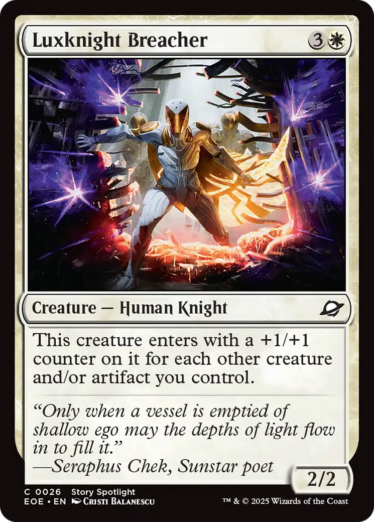 Luxknight Breacher Card Image
