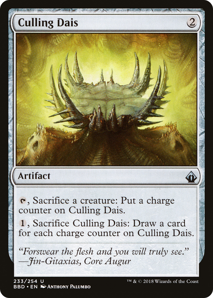 Culling Dais Card Image