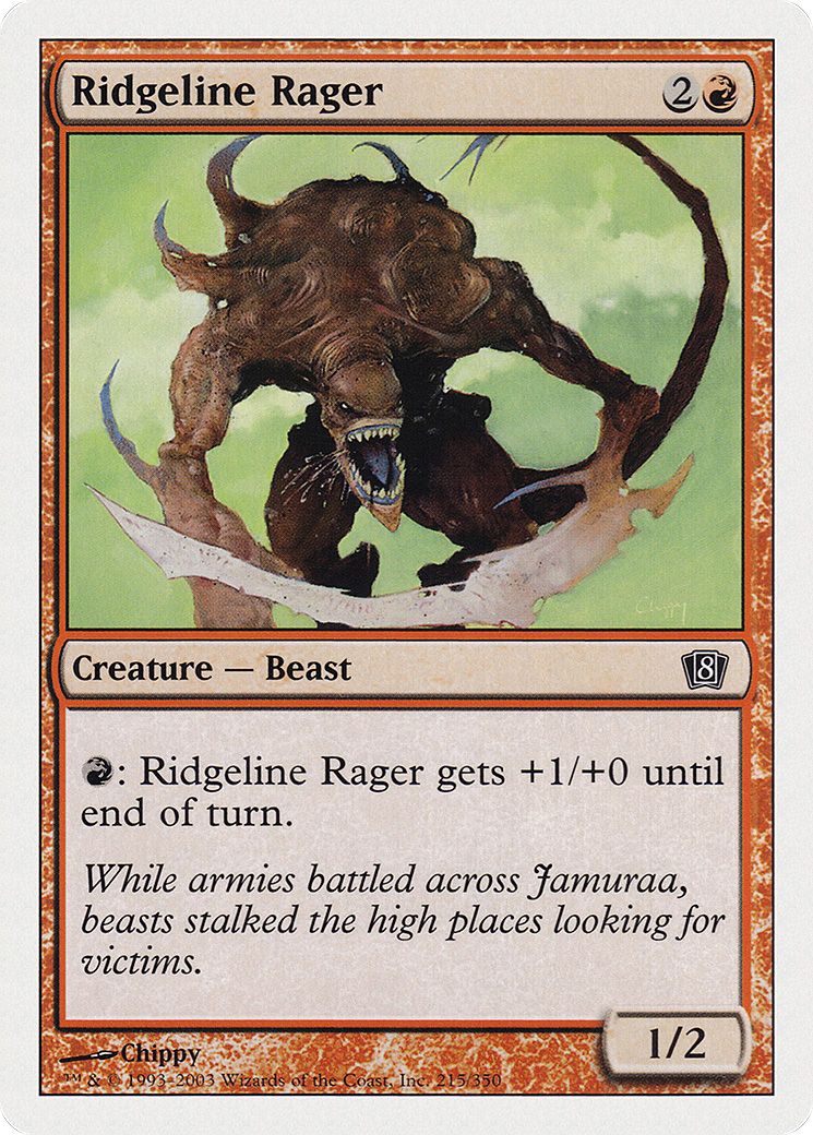 Ridgeline Rager Card Image