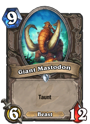 Giant Mastodon Card Image