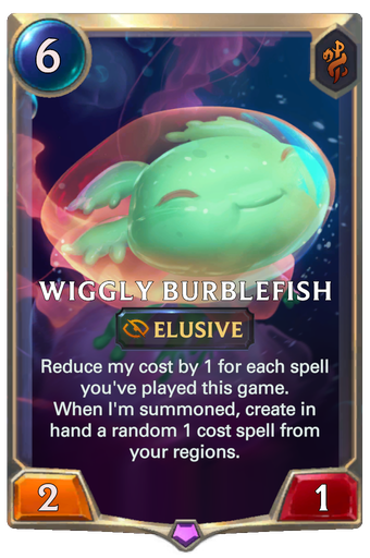 Wiggly Burblefish Card Image