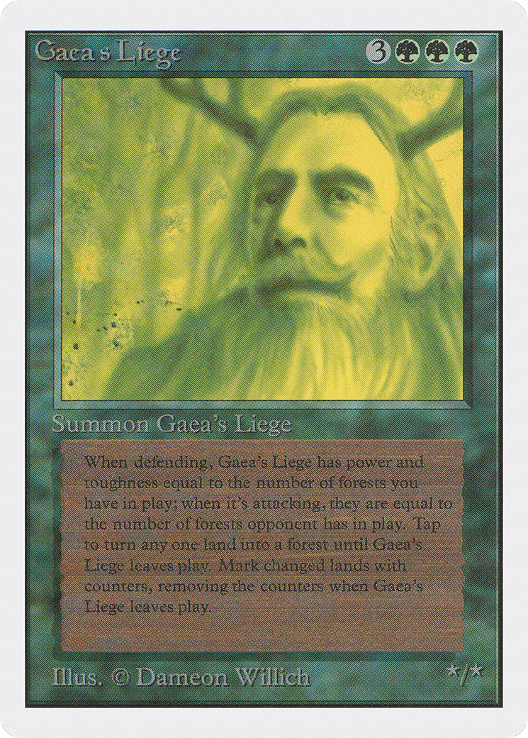 Gaea's Liege Card Image