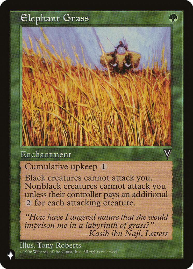 Elephant Grass Card Image