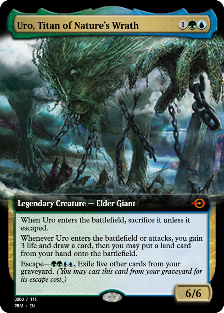 Uro, Titan of Nature's Wrath Card Image