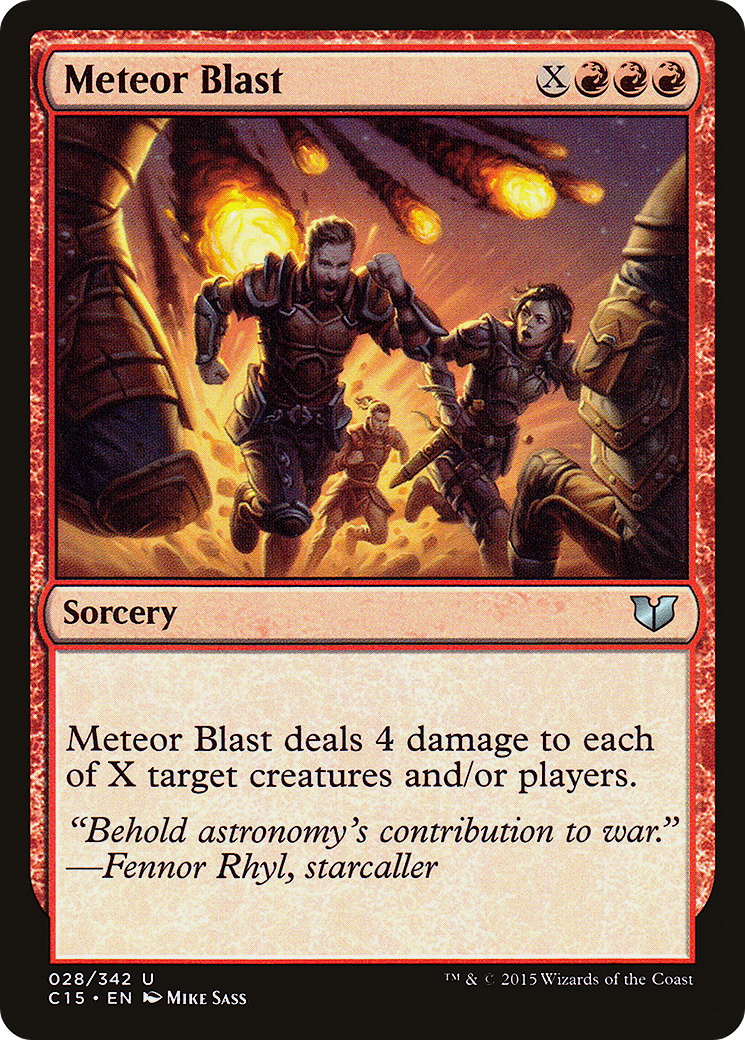 Meteor Blast Card Image