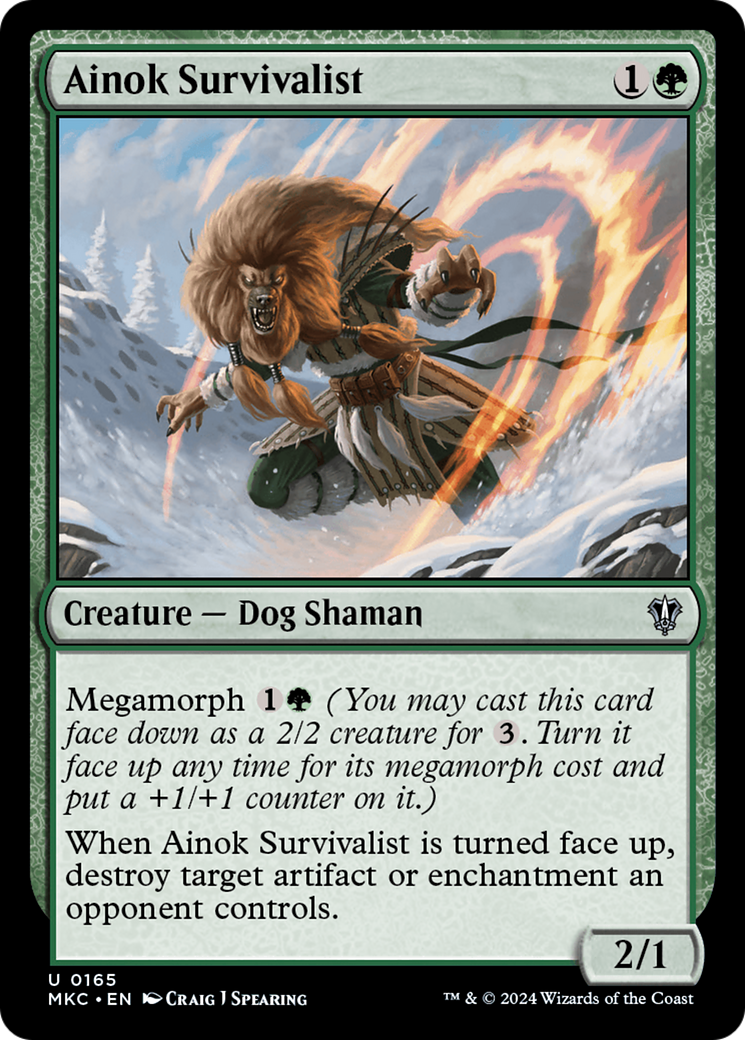 Ainok Survivalist Card Image