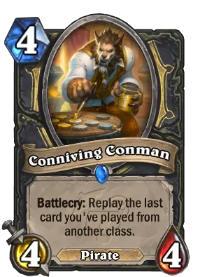 Conniving Conman Card Image