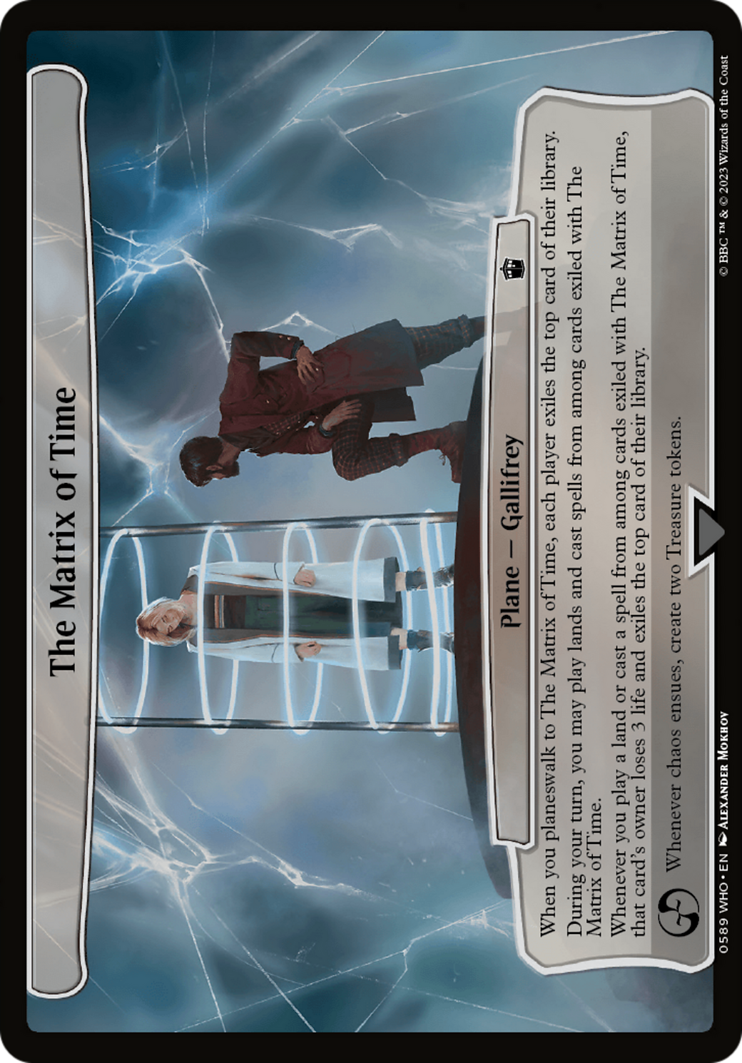 The Matrix of Time Card Image