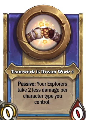 Teamwork is Dream Work {0} Card Image