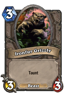 (3) Ironfur Grizzly