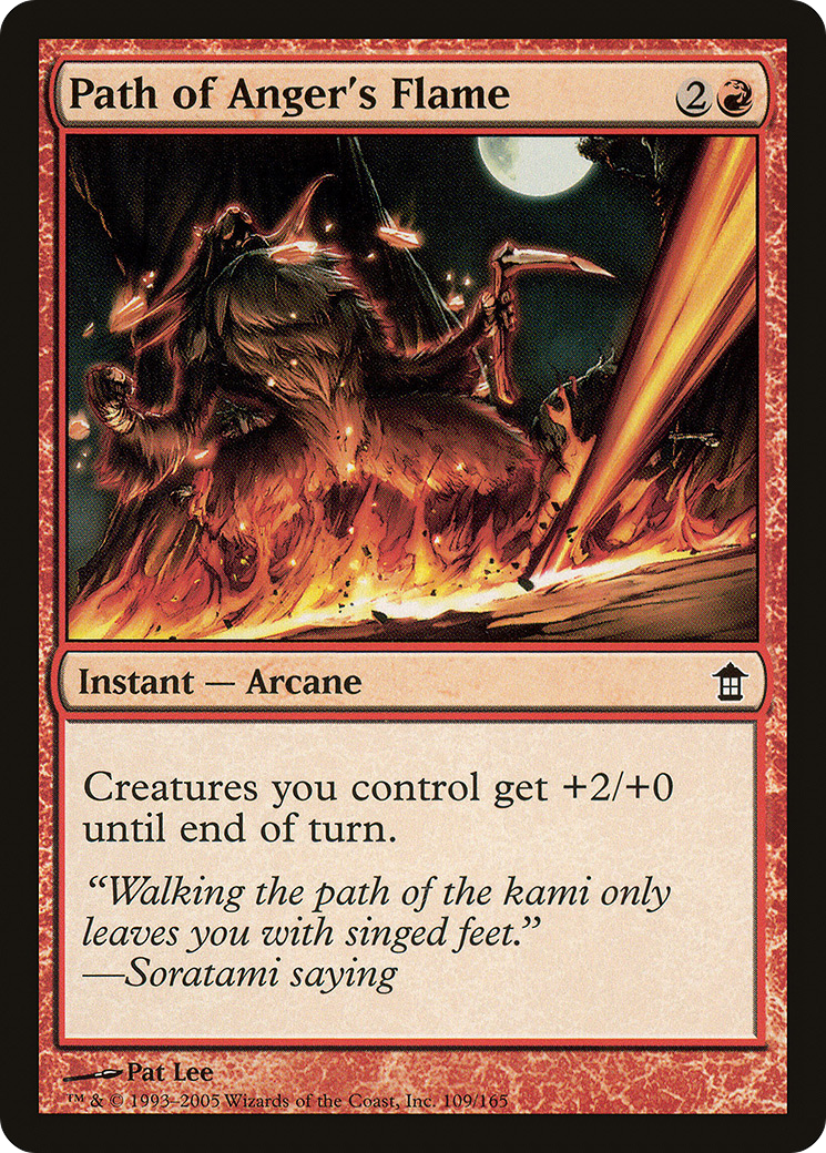 Path of Anger's Flame Card Image