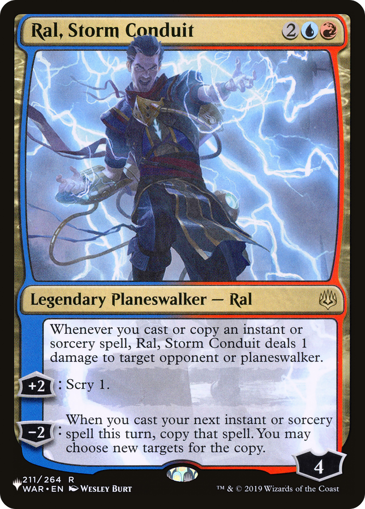 Ral, Storm Conduit Card Image