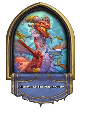 Alexstrasza, Sea Dragon Queen Card Image