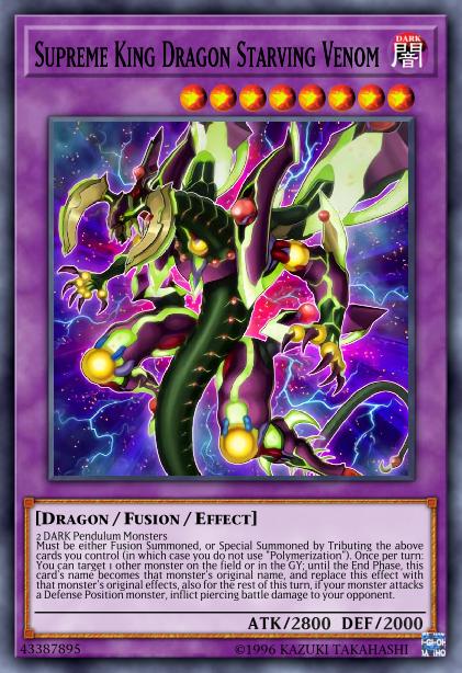 Supreme King Dragon Starving Venom Card Image