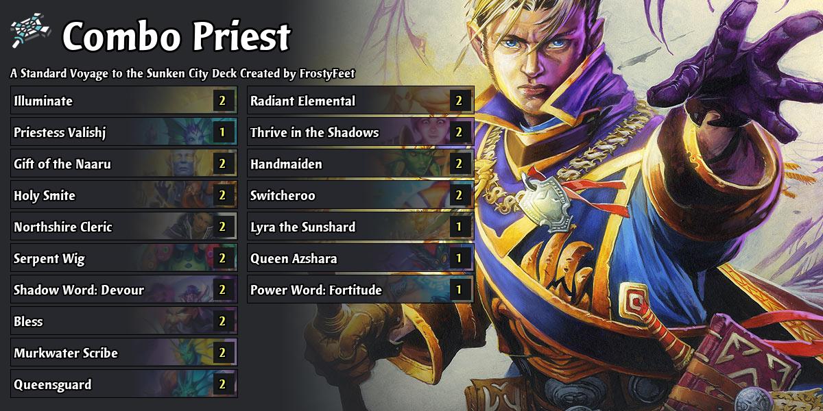 Ruby's Miracle Combo Priest Sunken City Day 1 Deck Voyage to the