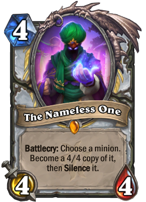 The Nameless One Card Image
