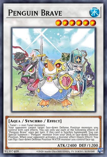 Penguin Brave Card Image