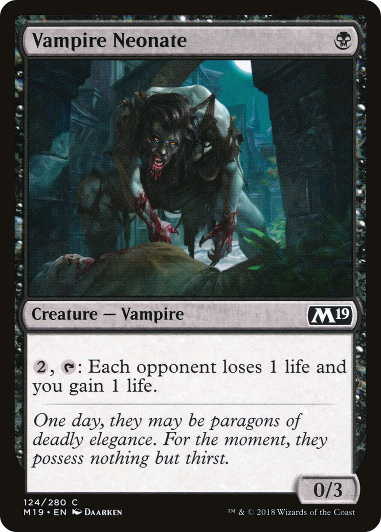 Vampire Neonate Card Image
