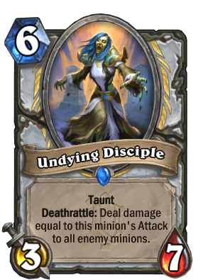 Undying Disciple Card Image