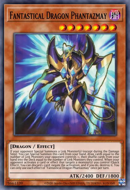 Fantastical Dragon Phantazmay Yu-Gi-Oh Card, Art 2