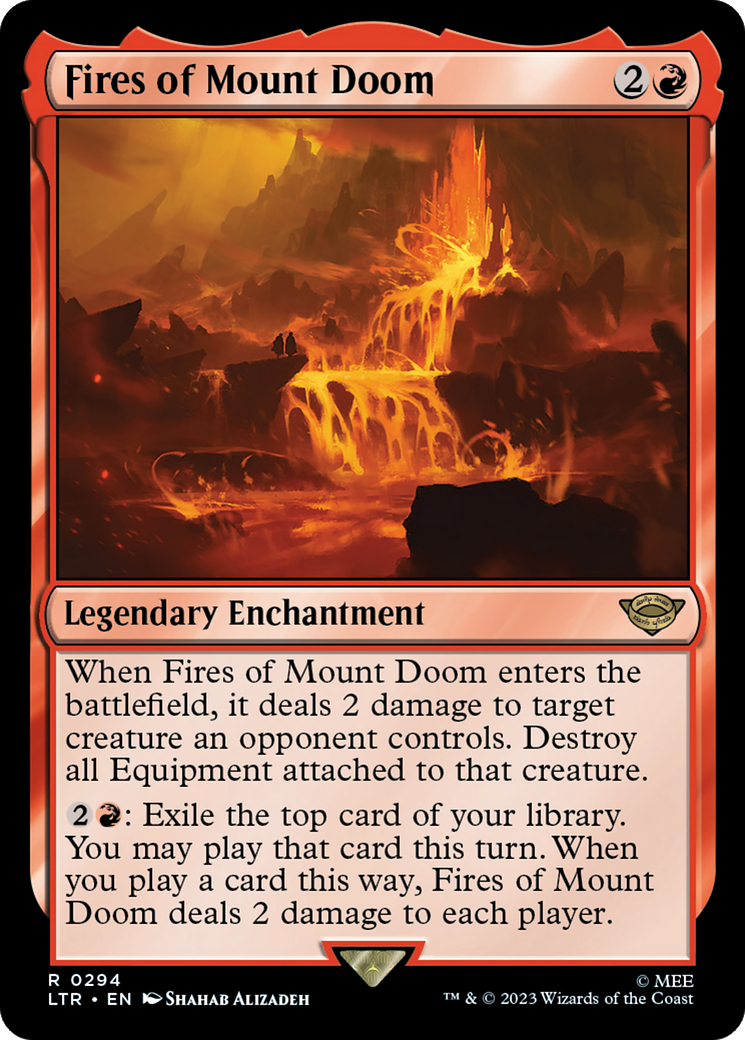 Fires of Mount Doom Card Image