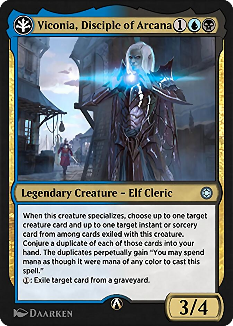 Viconia, Disciple of Arcana Card Image