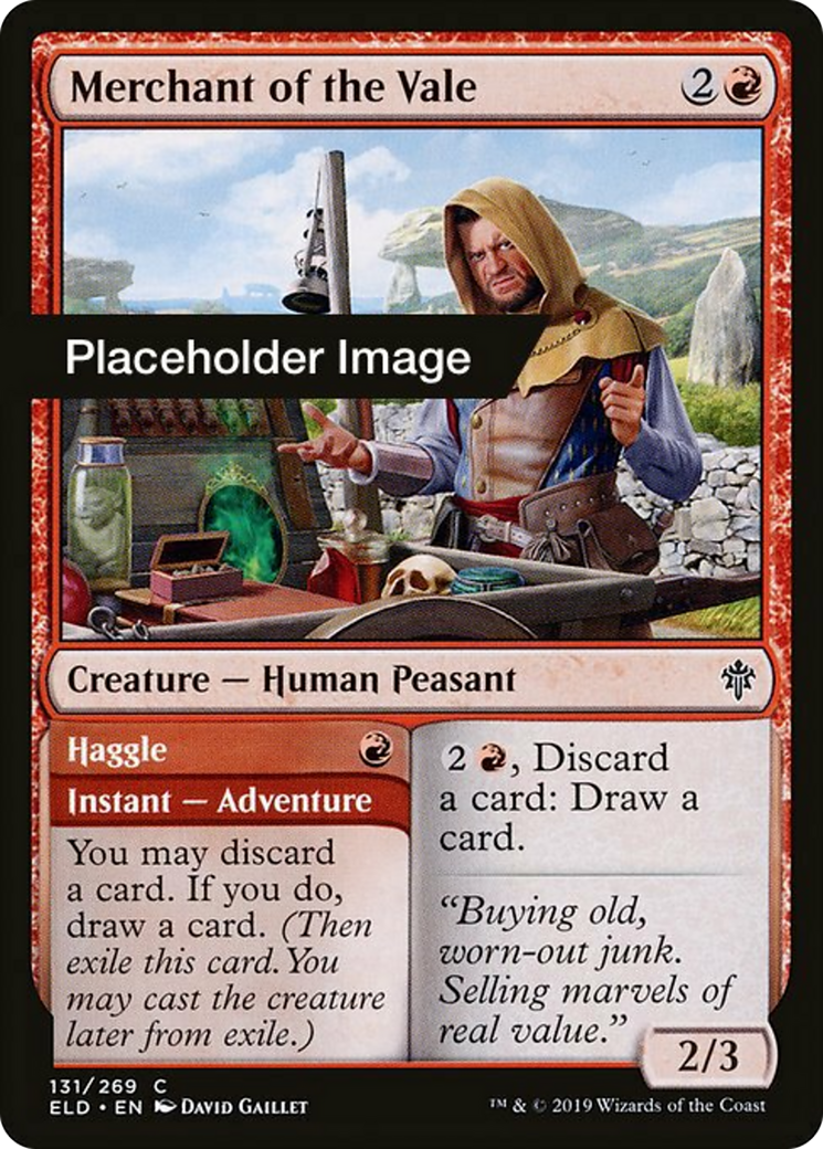 Merchant of the Vale // Haggle Card Image