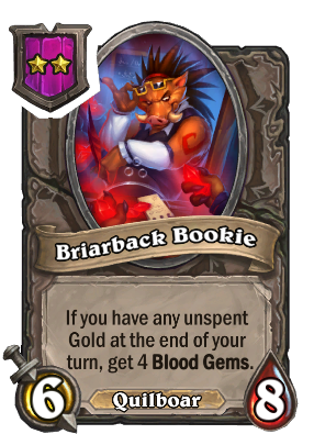 Briarback Bookie Card Image
