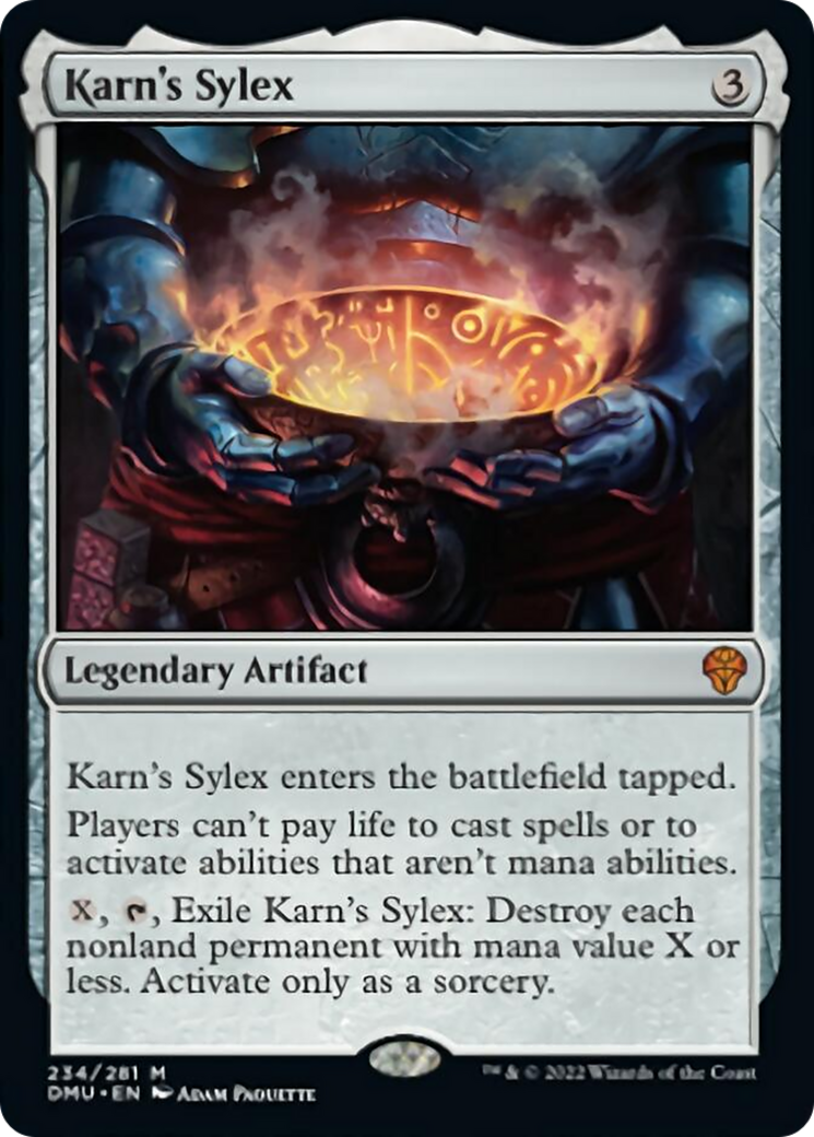 Karn's Sylex Card Image