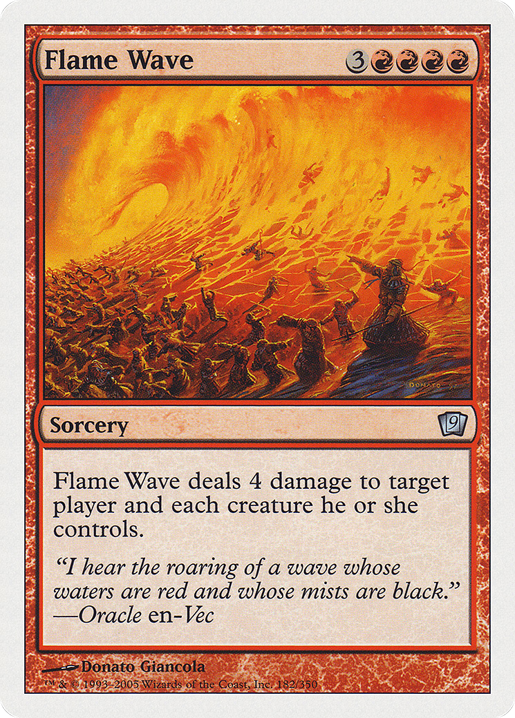 Flame Wave Card Image