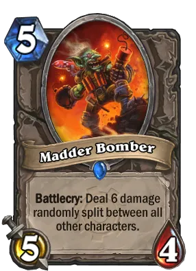 Madder Bomber Card Image