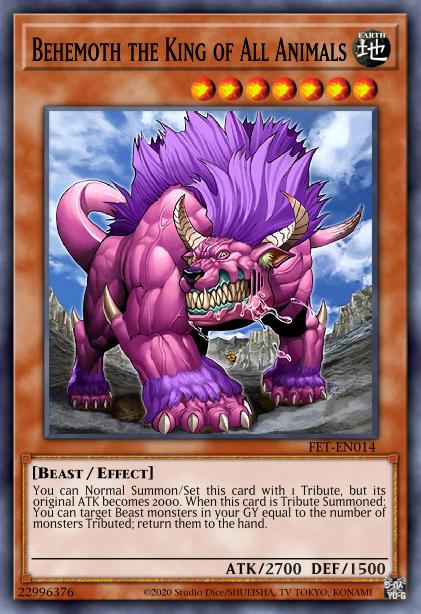 Behemoth the King of All Animals Card Image