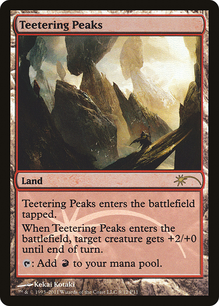 Teetering Peaks Card Image