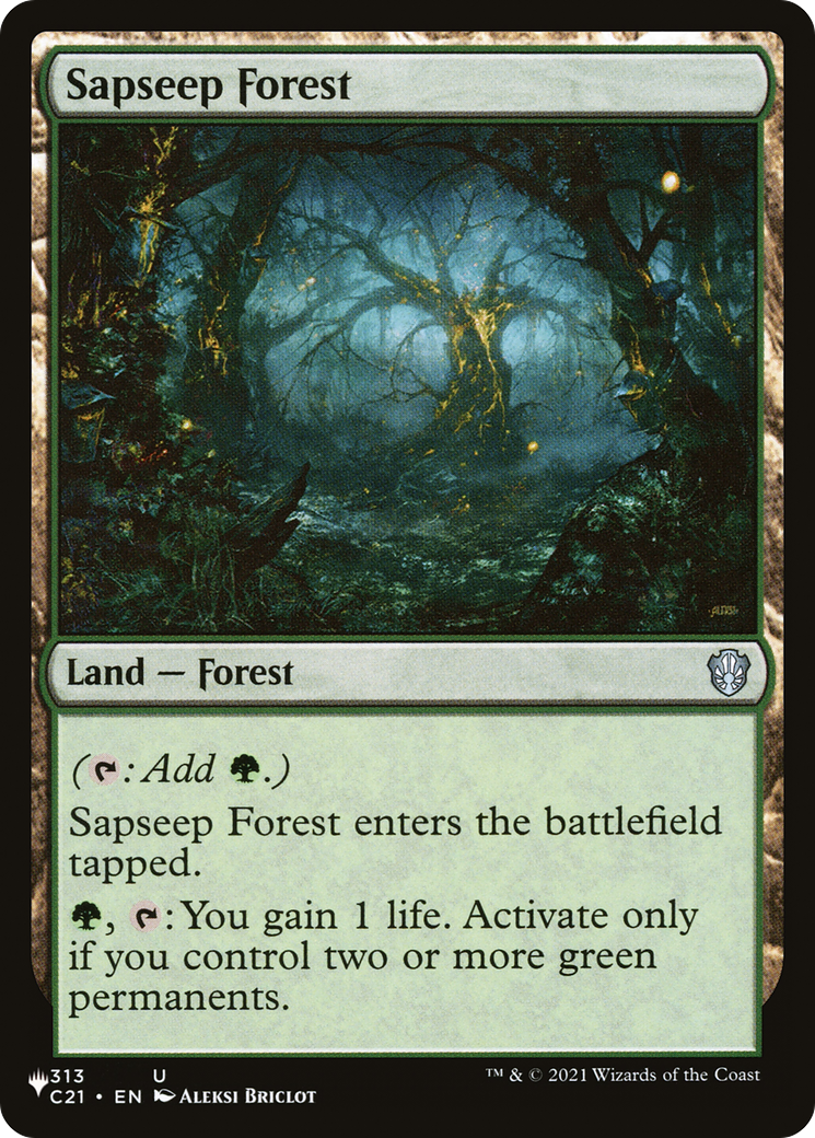 Sapseep Forest Card Image