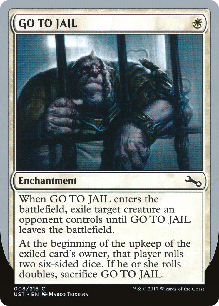 GO TO JAIL Card Image