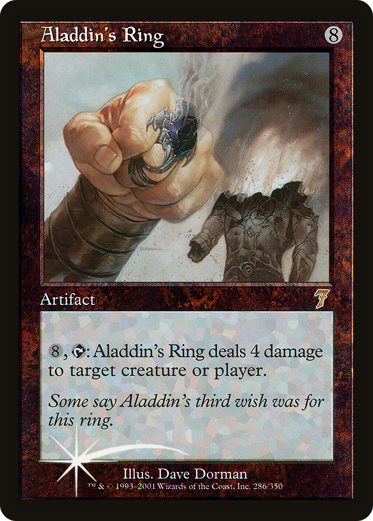 Aladdin's Ring Card Image