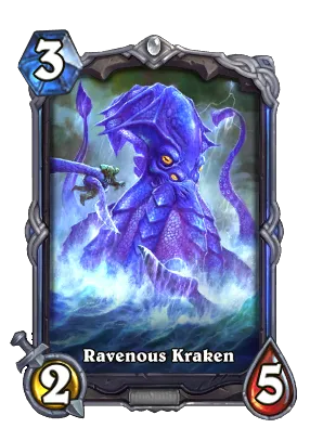 Ravenous Kraken Signature Card Image