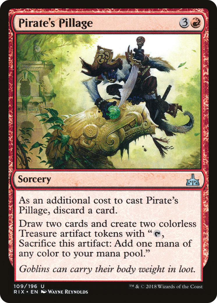 Pirate's Pillage Card Image