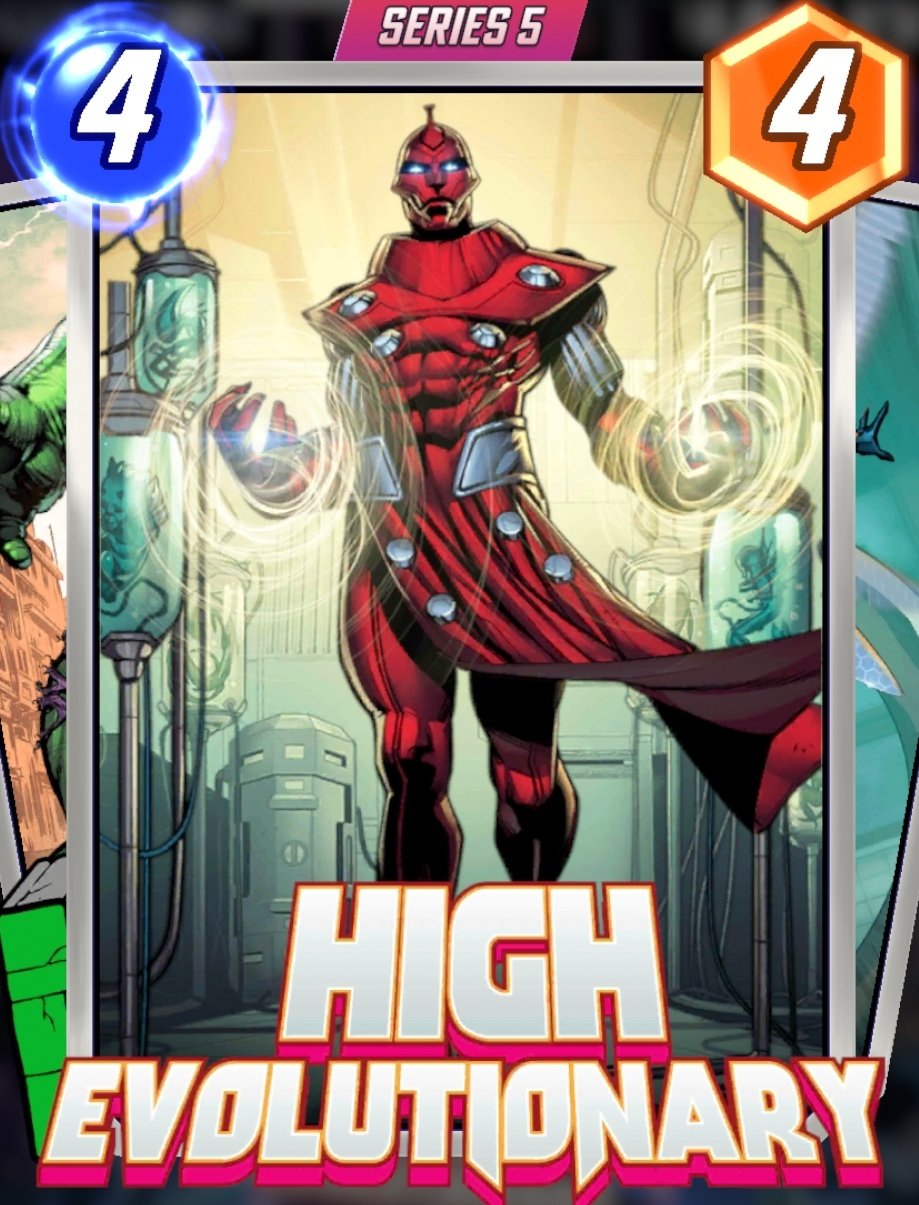 High Evolutionary - Marvel Snap Cards