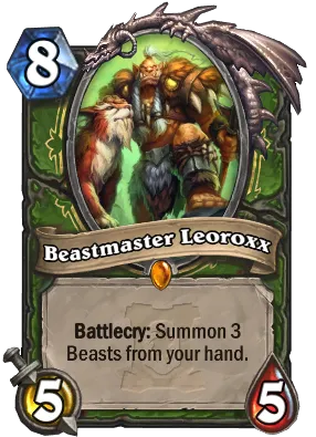 Beastmaster Leoroxx Card Image