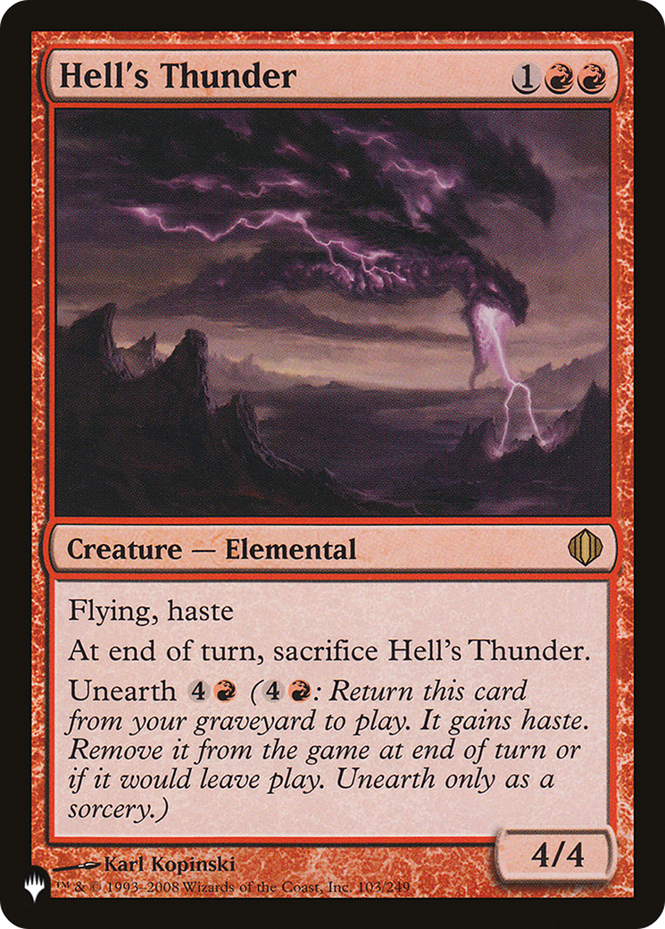 Hell's Thunder Card Image