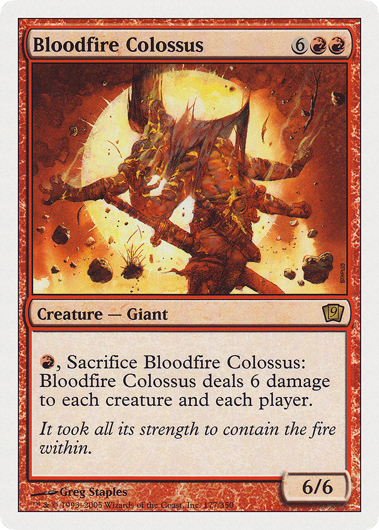 Bloodfire Colossus Card Image